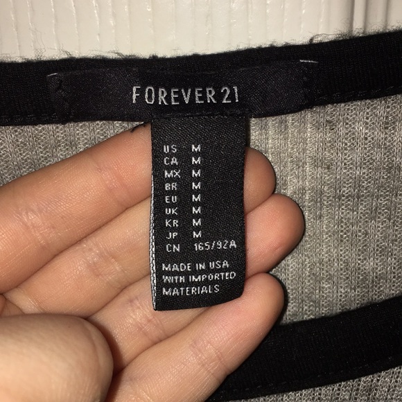 cropped long sleeved shirt from Forever 21 - Picture 3 of 3